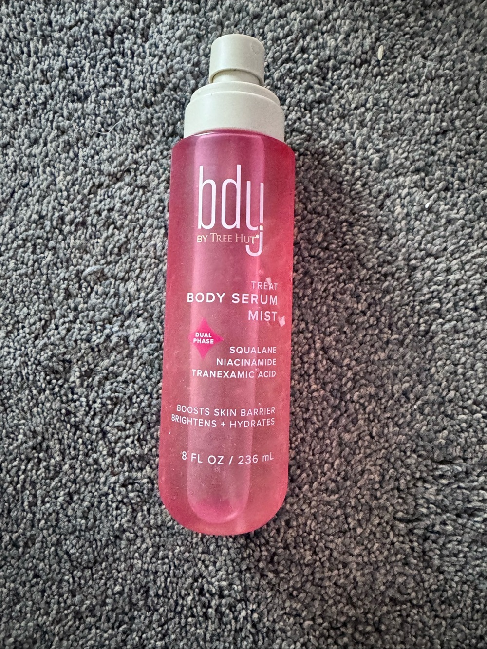 bdj Treat Pink Body Serum Mist — Hydrating Body Serum